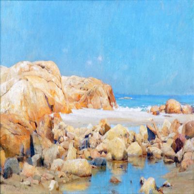 Francis Coates Jones : Maine Rocks : Archival Quality Art Print