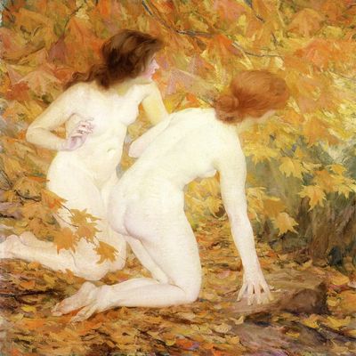 Francis Coates Jones : Nymphs in the Woods : Archival Quality Art Print