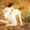 Francis Coates Jones : Nymphs in the Woods : Archival Quality Art Print view 1