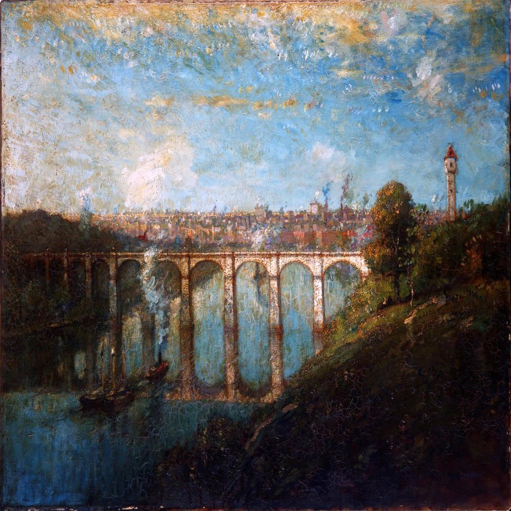 Henry Ward Ranger : High Bridge, New York : 1905 : Archival Quality Art Print