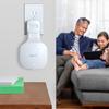 for Amazon eero mesh WiFi Router Wall Mount Bracket with Cable Storage Function. Stable and Easy to Install Wall Mount Outlet Holder Compatible with eero mesh WiFi Router (3) view 2