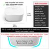 for Amazon eero mesh WiFi Router Wall Mount Bracket with Cable Storage Function. Stable and Easy to Install Wall Mount Outlet Holder Compatible with eero mesh WiFi Router (3) view 3