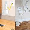 for Amazon eero mesh WiFi Router Wall Mount Bracket with Cable Storage Function. Stable and Easy to Install Wall Mount Outlet Holder Compatible with eero mesh WiFi Router (3) view 4