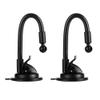 ThtRht 2 Pack Car Phone Holder Mount Suction Cup Replacement with Long Arm Gooseneck 17mm Ball Joint Connector Suction Stand for Car Windshield Mirror Shower Phone Holder Clips GPS Navigator view 1