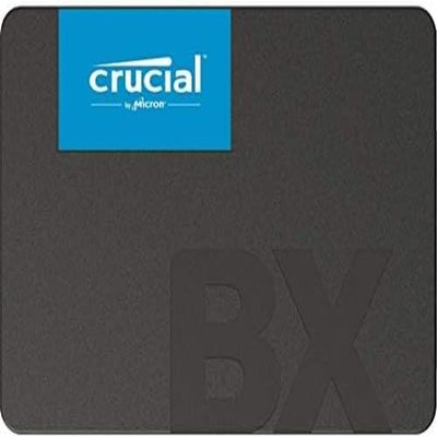 Crucial BX500 SATA SSD 1TB, Internal SSD 2.5", Up to 540MB/s, Compatible with Notebooks and Desktop PCs, 3D NAND, Dynamic Write Acceleration, Internal SSD Hard Drive - CT1000BX500SSD101