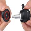 Rigdance Mini Ball Head Cold Shoe Mount, Panoramic Tripod Ballhead with 1/4 Screw, Shoe Mount Adapters for Speedlight/Monitor/Microphone view 4