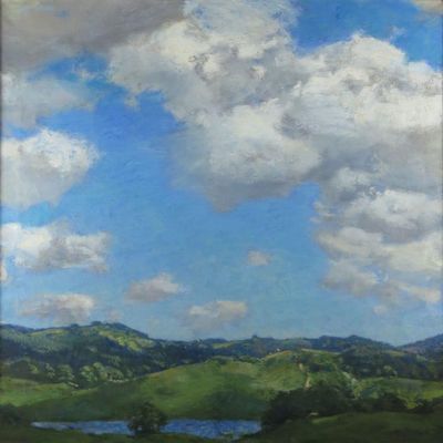 Charles H. Davis : Sky : 1924 : Archival Quality Art Print