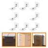 NUOBESTY 8pcs Furniture -tip Kit No Drill Adhesive Wall Anchors for Securing Dressers Bookcases Cabinets and Shelves Prevent Falling Accidents Safe for Boys and Girls and Pets view 4