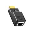 Suckoo for Ethernet RJ45 Network to HDMI Extender Repeater Amplifier with USB 60M 1080P Compatible PC Host Laptop Connection TX Transmitter External HDMI Monitor TV Projector RX Receiver view 2