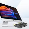 Suckoo for Ethernet RJ45 Network to HDMI Extender Repeater Amplifier with USB 60M 1080P Compatible PC Host Laptop Connection TX Transmitter External HDMI Monitor TV Projector RX Receiver view 4
