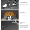 Aluminum Alloy Limited Space Tripod, Emergency Rescue Tripod Wellhead Tripod MINGPING (Color : 1200 lbs(300KG)+Winch) view 3