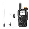 UV-K5 WalkIe Talkie 5W Full Band with NOAA FM Scramble Type-C Charging UHF VHF Long Range DTMF Two Way Radio with 771 Antenna Programming Cable view 1