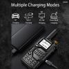 UV-K5 WalkIe Talkie 5W Full Band with NOAA FM Scramble Type-C Charging UHF VHF Long Range DTMF Two Way Radio with 771 Antenna Programming Cable view 4