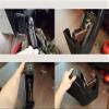 Gun Safes Fingerprint Biometric(3 In 1 / Quick Access),Under Desk Handgun Holder, With Spare Keys, For Gun, Pistol, Home Security view 2
