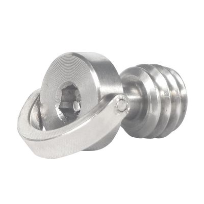 FEICHAO 1/4"-20 3/8"-16 Hex Head C-Ring Camera Screw Quick Release Plate Adapter Screw for Tripod Camera DSLR Photography Accessories (3/8-16 1 PCS)