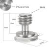 FEICHAO 1/4"-20 3/8"-16 Hex Head C-Ring Camera Screw Quick Release Plate Adapter Screw for Tripod Camera DSLR Photography Accessories (3/8-16 1 PCS) view 2