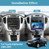Android Car Stereo for Toyota Highlander 2000-2007 - Carplay and Android Auto - 9inch Touch Screen Car Radio - GPS Navigation WiFi SWC Multiple UI + AHD Backup Camera 2+64G view 3