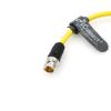 AConnect 12G HD BNC SDI BNC Cable Orignial Neutrik BNC Male to Male 75 Ohm Coaxial Cable for 4K Video Camera (Yellow 50CM) view 2