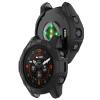Protective Case for Garmin Fenix 7X/EPIX Pro 51mm Smart Watch - TPU Anti-Scratch Bumper Shell Cover Frame Accessories (Black+Blue) view 2
