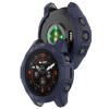 Protective Case for Garmin Fenix 7X/EPIX Pro 51mm Smart Watch - TPU Anti-Scratch Bumper Shell Cover Frame Accessories (Black+Blue) view 3