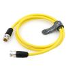 AConnect 12G HD BNC SDI BNC Cable Orignial Neutrik BNC Male to Male 75 Ohm Coaxial Cable for 4K Video Camera (Yellow 1M) view 2