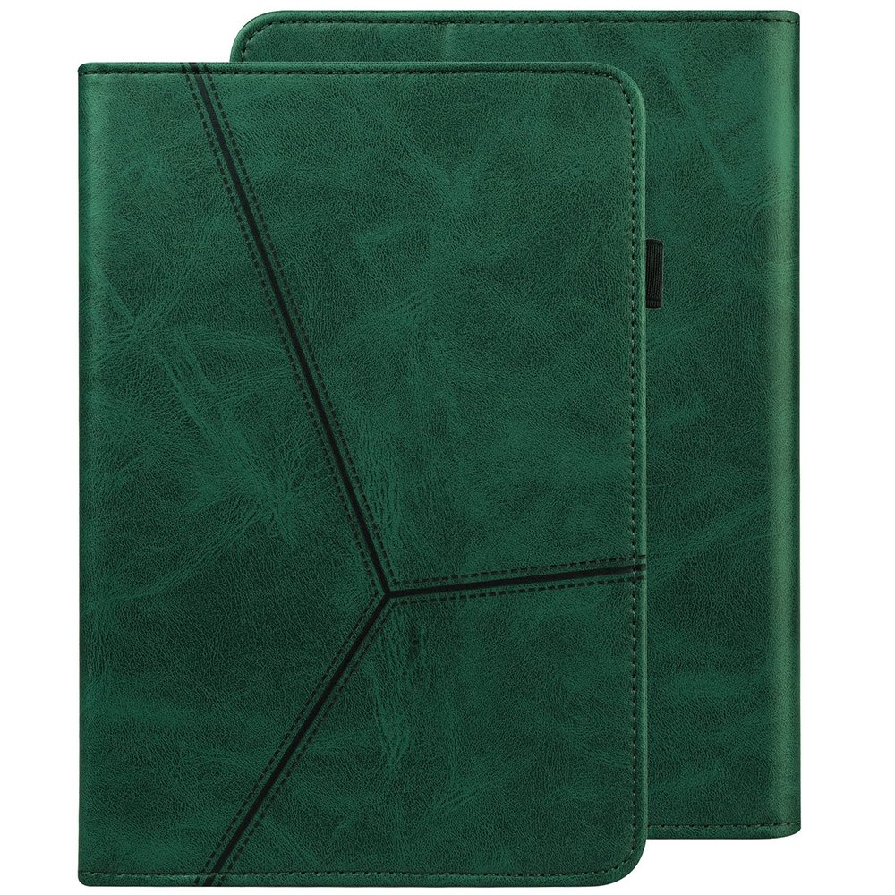 ALILANG Case for 6" All-New Kindle (11th Generation 2022 Release) with Pen Holder & Multiple Viewing Angles, PU Leather Stand Cover for Kindle 2022 Case 6 inch-Green