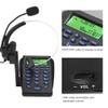 Call Center Telephone Headset, Business Office Multi Functional Phone Dial Pad FSK/DTMF Call Center Traffic Telephone Headset view 3