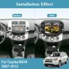 [2+64G] NHOPEEW for 2007-2012 Toyota RAV4 Car Radio with Wireless Carplay and Android Auto - 10 Inch Touch Screen Android Car Stereo - DSP/WiFi/GPS/SWC/Bluetooth + AHD Backup Camera view 3