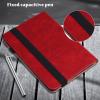 ALILANG Case for Google Pixel Tablet 11 inch Case 2023 with Pen Holder & Multiple Viewing Angles, Smart PU Leather Cover for Pixel Tablet Case-Red view 4
