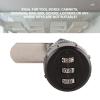 QANYEGN Combination Cam Lock, Cabinet Combination Locks, 3 Digit Combination Latch for Mailboxes, Drawers, Lockers, etc(30.5 19~23Meterm Cabinet Thickness) view 3