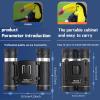 Binoculars for Adults Kids with Phone Adapter Compact 10x22 Lightweight Mini Pocket Binoculars for Bird Watching Hunting, Concerts Opera Theater Travel Outdoor Adventures Whale Watching view 4