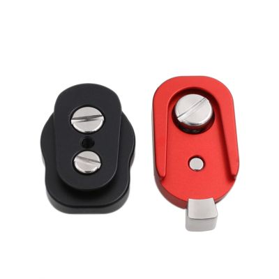 HangTon Quick Release Lock Mount Plate Bracket for ARRI RED Camera Monitor Wireless Focus Motor 3/8" 1/4 Screw (Red)