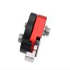 HangTon Quick Release Lock Mount Plate Bracket for ARRI RED Camera Monitor Wireless Focus Motor 3/8" 1/4 Screw (Red) view 3