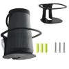 Coyktonty Aluminium Wall Bracket/Wall Mount for Bose Soundlink Revolve+ Speakers,Speaker Wall-Mounted Sturdy Metal Mount (Black) view 1