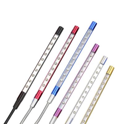 NOAMED Fengyan Home Bulbs 10pcs/lot USB 5V Metal Night Light Laptop Keyboard Reading Light Lamp LED Desk Lamp Home Book Light Household Lamp (Color : C8)
