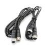 1M/ 5M/ 10M /20M 4-Pin Male to Female Aviation GX12 12mm Car Video Cable Extension Connector for Car Reversing Camera Camper Trailer (Size : 5m) view 2