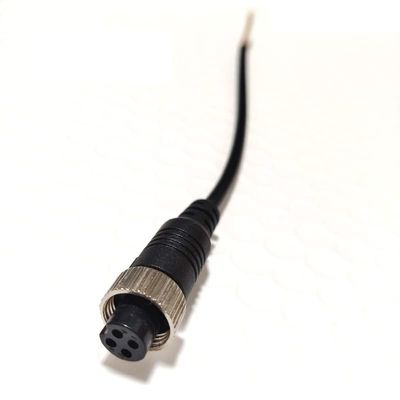 GatherTOOL 2/5/10Pcs 4-Pin Aviation Video Extension Cable Electric Cable Aluminium Flame Retardant Female/Male Power Cable (Color : Female, Size : 2PCS)