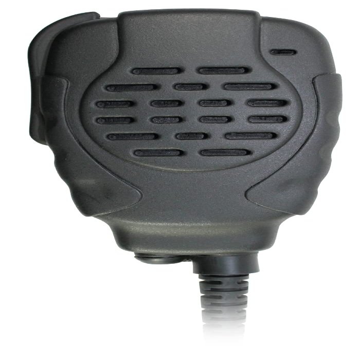 PRYME Trooper II Series Heavy Duty Speaker Microphones w/NoiseCanceling Mic - Dust and Waterproof Standards (Fits 2-Pin Hytera TC-518/610/700/700EX & PD-5 Series)