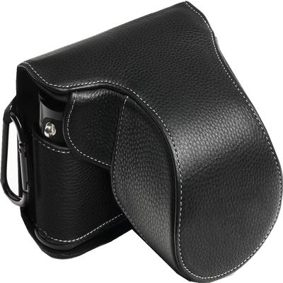 BMAOLLONGB Q3 Case, Handmade Genuine Real Leather Full Camera Case Bag Cover for Leica Q3 Bottom Opening Version (Black)