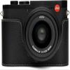 BMAOLLONGB Q3 Case, Handmade Genuine Real Leather Full Camera Case Bag Cover for Leica Q3 Bottom Opening Version (Black) view 4