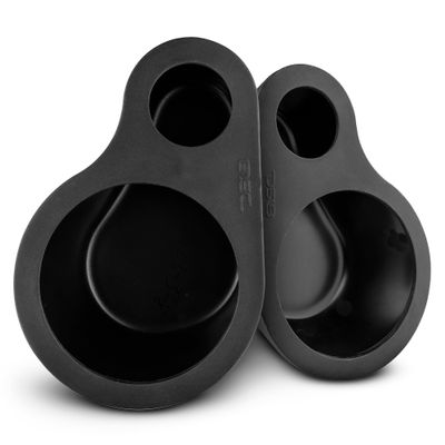 DS18 EN8P High Density Abs 2-Way Universal Pod Fits 1 x 8 Loudspeaker and 1 x 2.95 Tweeter - for All Elements Cars, Trucks, ATVs, UVTs (1 Set Left & Right - NO Speakers)