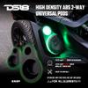 DS18 EN8P High Density Abs 2-Way Universal Pod Fits 1 x 8 Loudspeaker and 1 x 2.95 Tweeter - for All Elements Cars, Trucks, ATVs, UVTs (1 Set Left & Right - NO Speakers) view 2