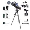 New 900mm X 135mm EQ4 Reflector Telescope with Solar Cap view 2