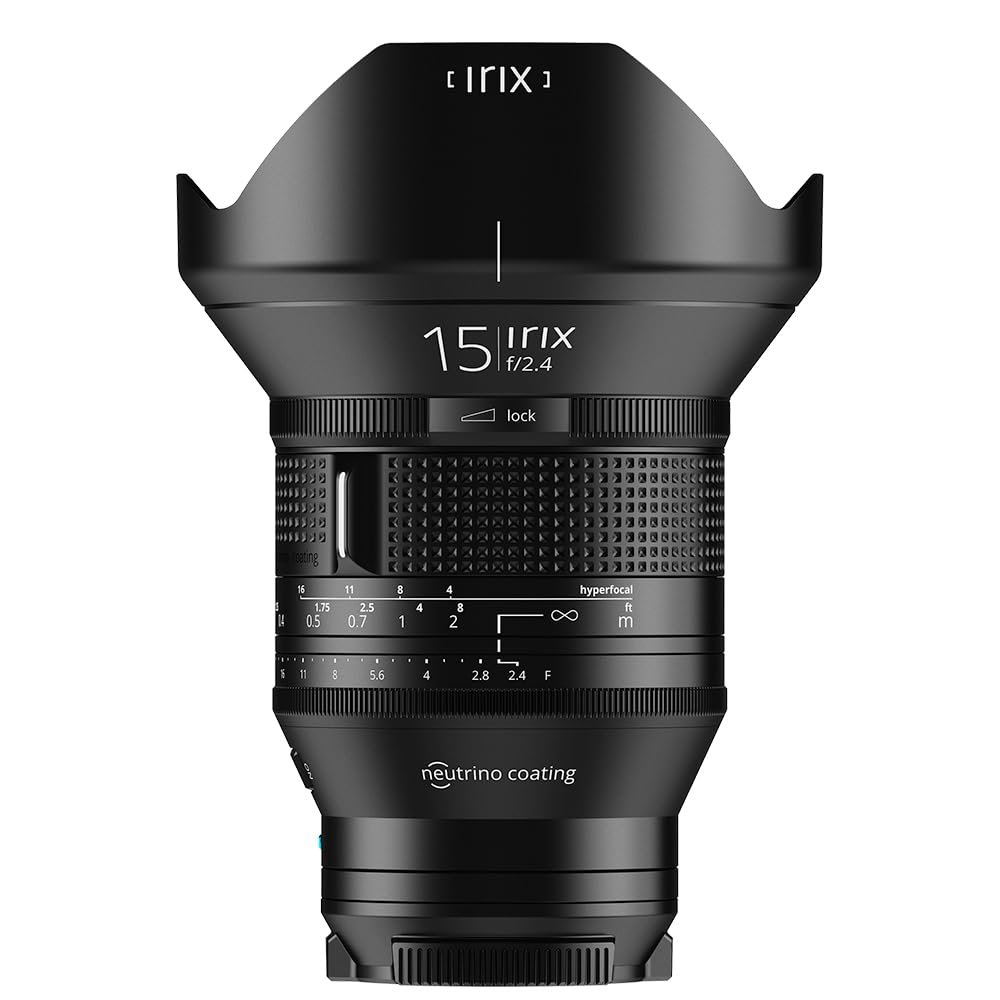 Irix 15mm f/2.4 Wide Angle Lens with Chip AE for Sony Mirrorless Full Frame E Mount
