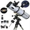 SpectrumOI Telescope for Kids & Adults - Premium EQ Reflector, 150mm 6" Aperture with Aspherical Eyepiece view 1