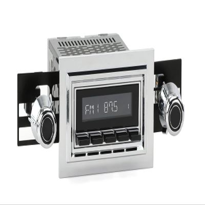 RetroRadio Compatible with 1981-87 Lincoln Town Car Features Include Bluetooth, HD, SiriusXM Ready, AM/FM LCB-M4-121-55-75L4