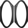 5x7" / 6x8" Speaker Spacers Depth Extender Extending Rings - 1" thick - 1 Pair - SSK68K - Stackable - Perfect For Framing Fiberglass Enclosures view 1