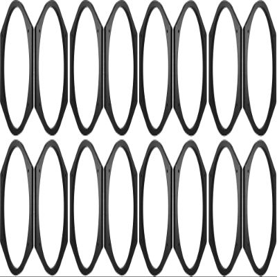 5x7" / 6x8" Speaker Spacers Depth Extender Extending Rings - 1" thick - 8 Pair - SSK68K - Stackable - Perfect For Framing Fiberglass Enclosures