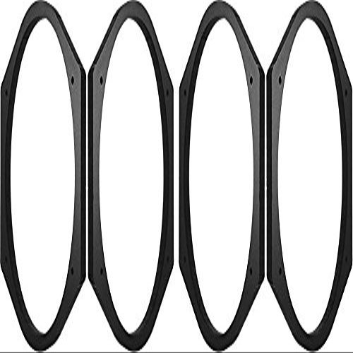 5x7" / 6x8" Speaker Spacers Depth Extender Extending Rings - 1" thick - 2 Pair - SSK68K - Stackable - Perfect For Framing Fiberglass Enclosures