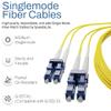 0.5 Meter - 50 Pack OS2 Singlemode Duplex Fiber Patch Cable, LC-LC Connector, A(Tx) to B(Rx), 100Gig OFNR Rated, Low Loss Corning Glass, Ideal for Long-Distance Network, FTTH, Data Center, Telecom view 4